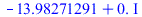 `+`(`-`(13.98271291), `*`(0., `*`(I)))